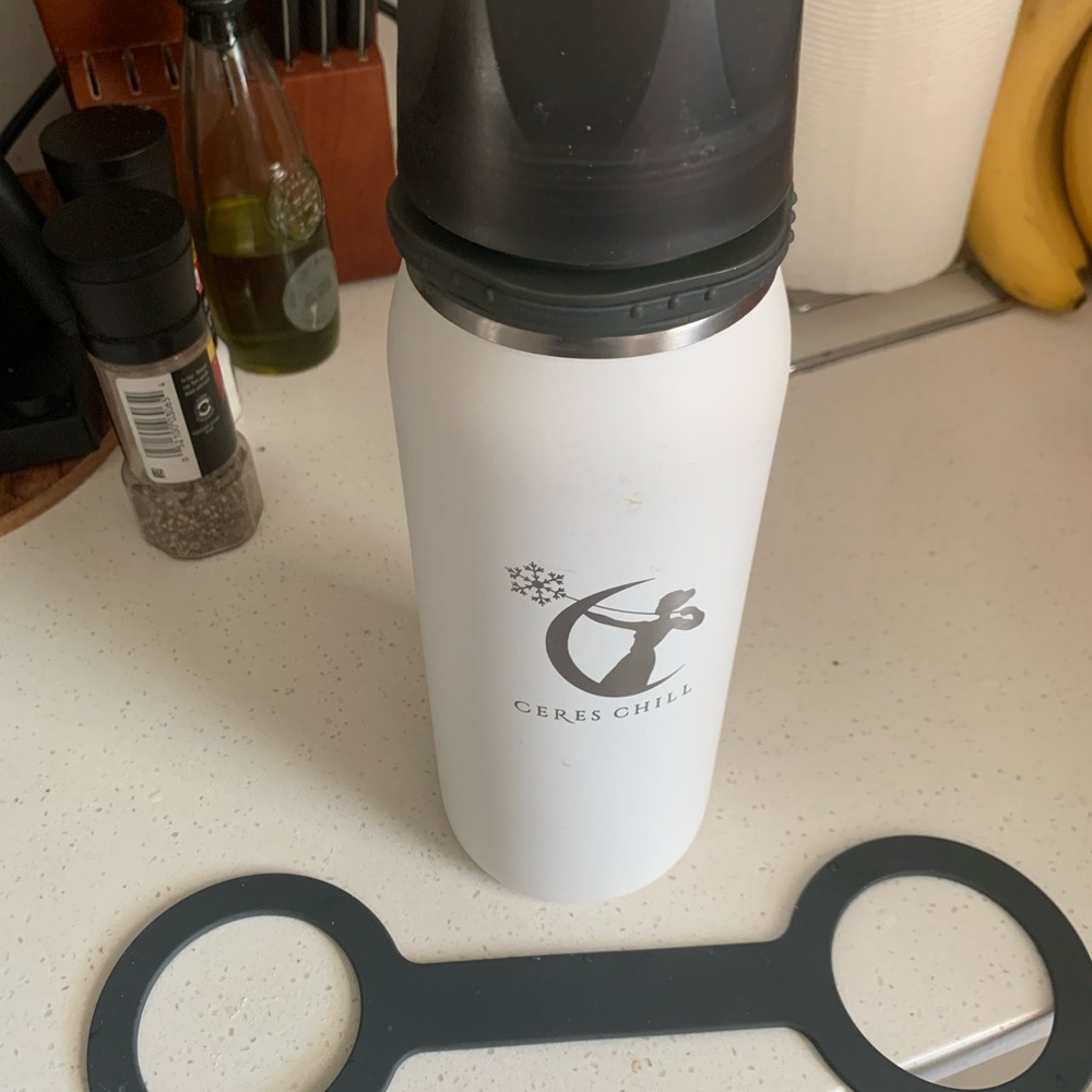 Ceres Chill White Water Bottle